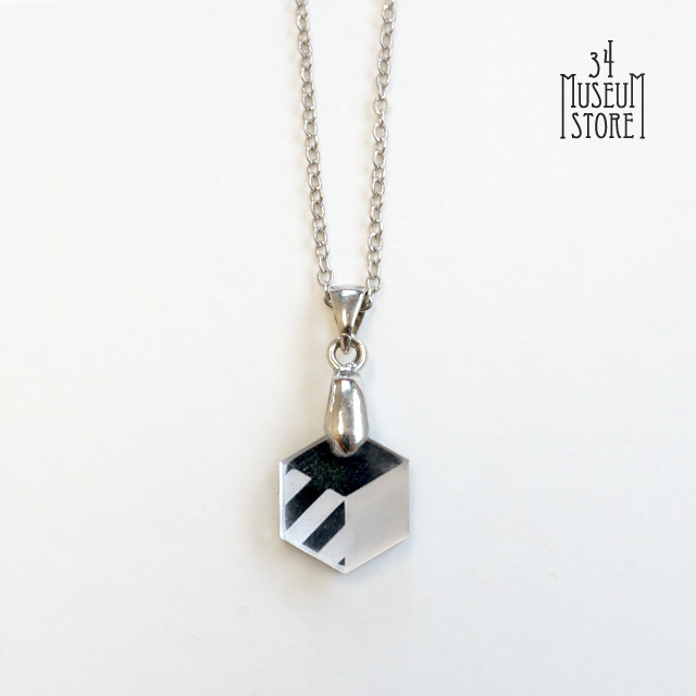 「ボックス」ネックレス／シルバー