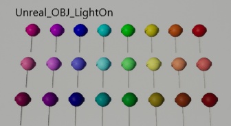 【FBX】【OBJ】 飴 / Candy 【原色とパステルとダーク】