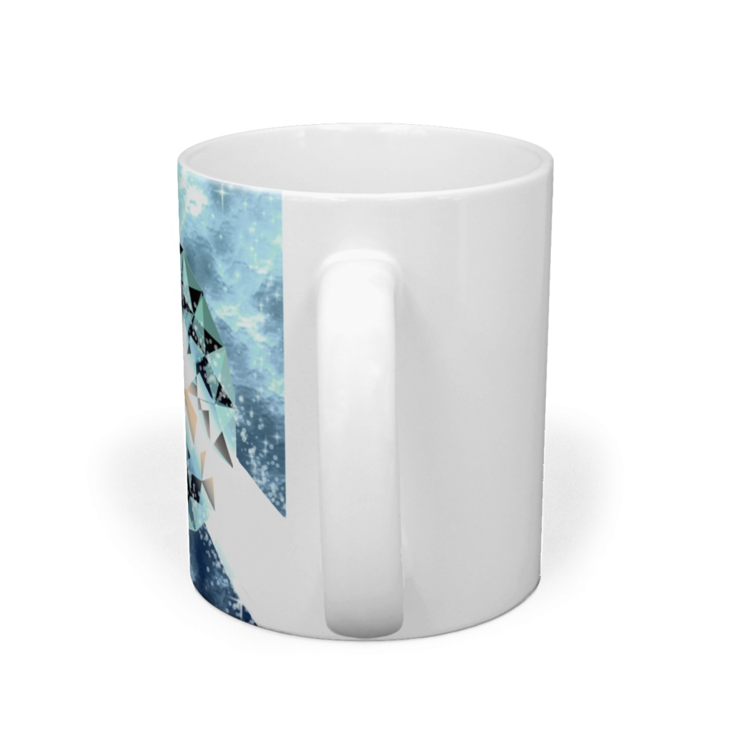 海に浮かぶダークカラー宝石