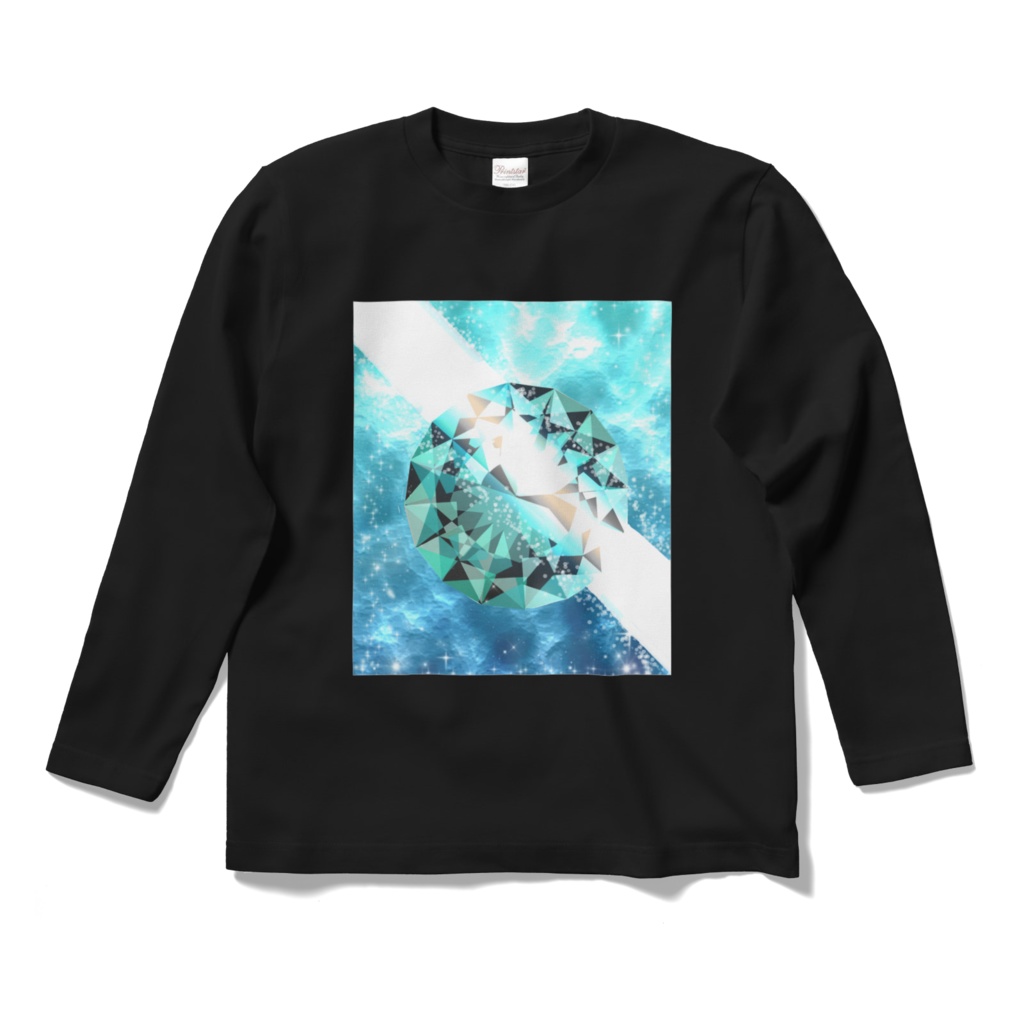 海に浮かぶダークカラー宝石