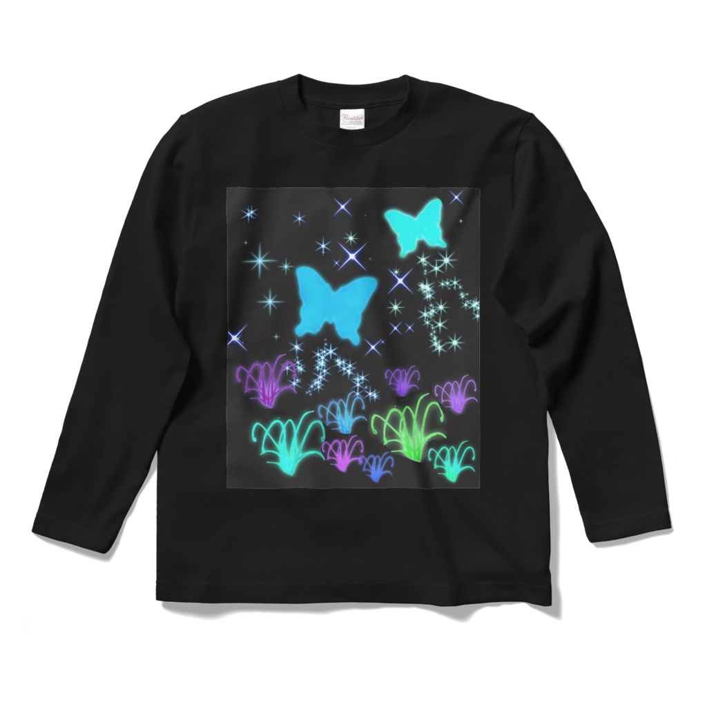 発光する幻想的な蝶