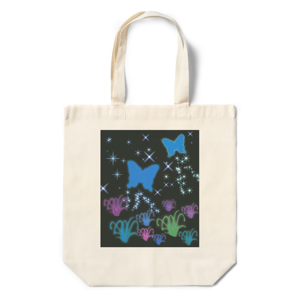 発光する幻想的な蝶