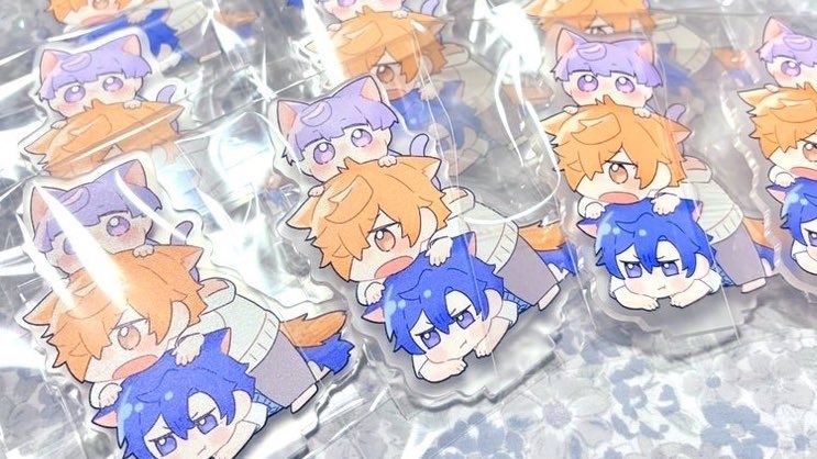 わんにゃんトーテムポールアクスタ