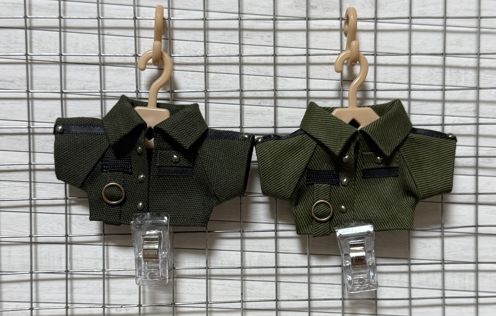 ミリタリー風ジャケット【10cm ぬい服】