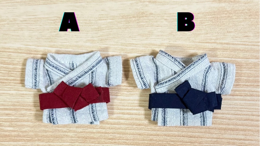 浴衣セット【10cm ぬい服】