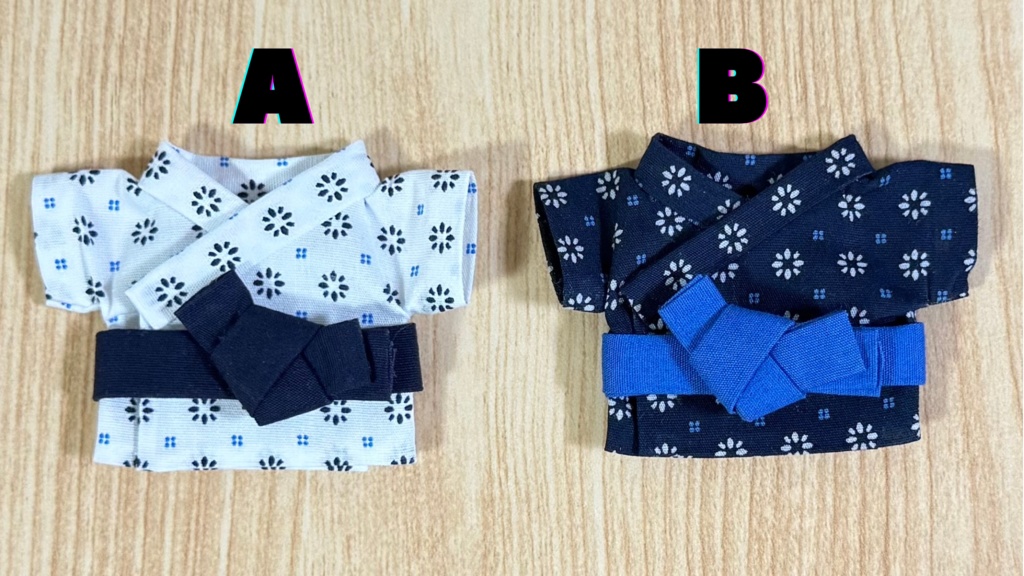 浴衣セット【10cm ぬい服】