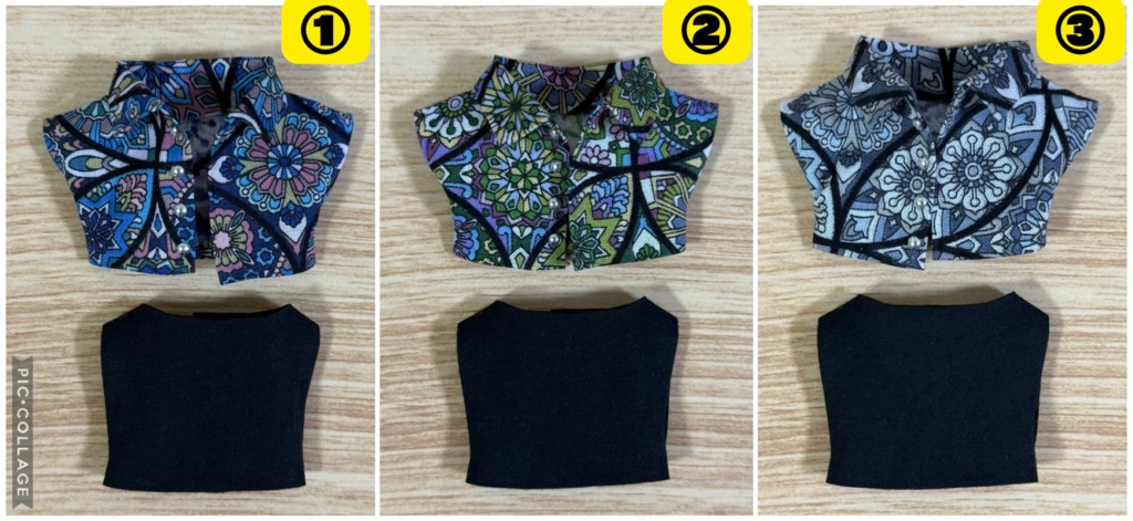 前開きシャツセット【10cm ぬい服】