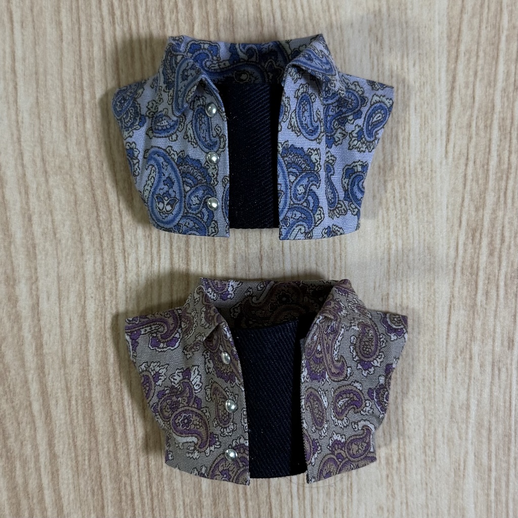 前開きシャツ（簡易インナー付き）【10cm ぬい服】