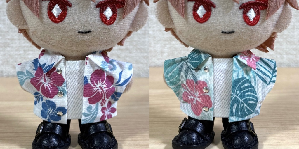 アロハシャツ(簡易インナー付き)【10cm ぬい服】