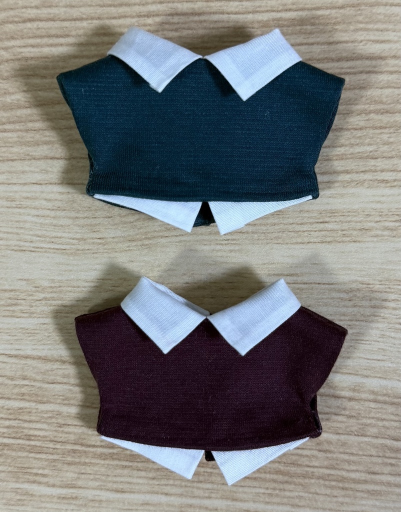 重ね着風ニット【10cm ぬい服】