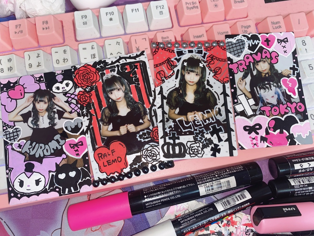 2枚セット】黒音れもDimMoire私服チェキ - lemoshop - BOOTH