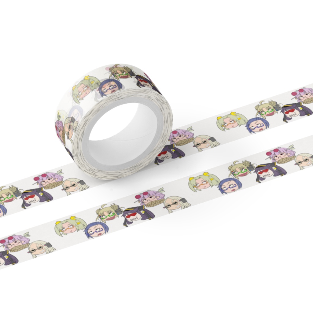 マシーナリーとも子ワイワイマスキングテープ