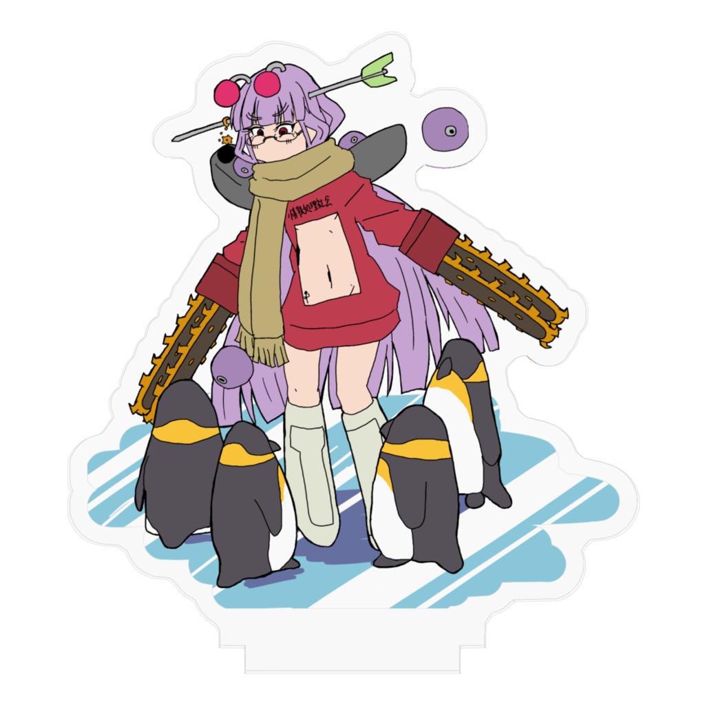 ペンギンネットリテラシーアクリル板