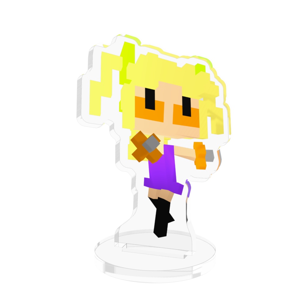 ボクーセルーアクリル板