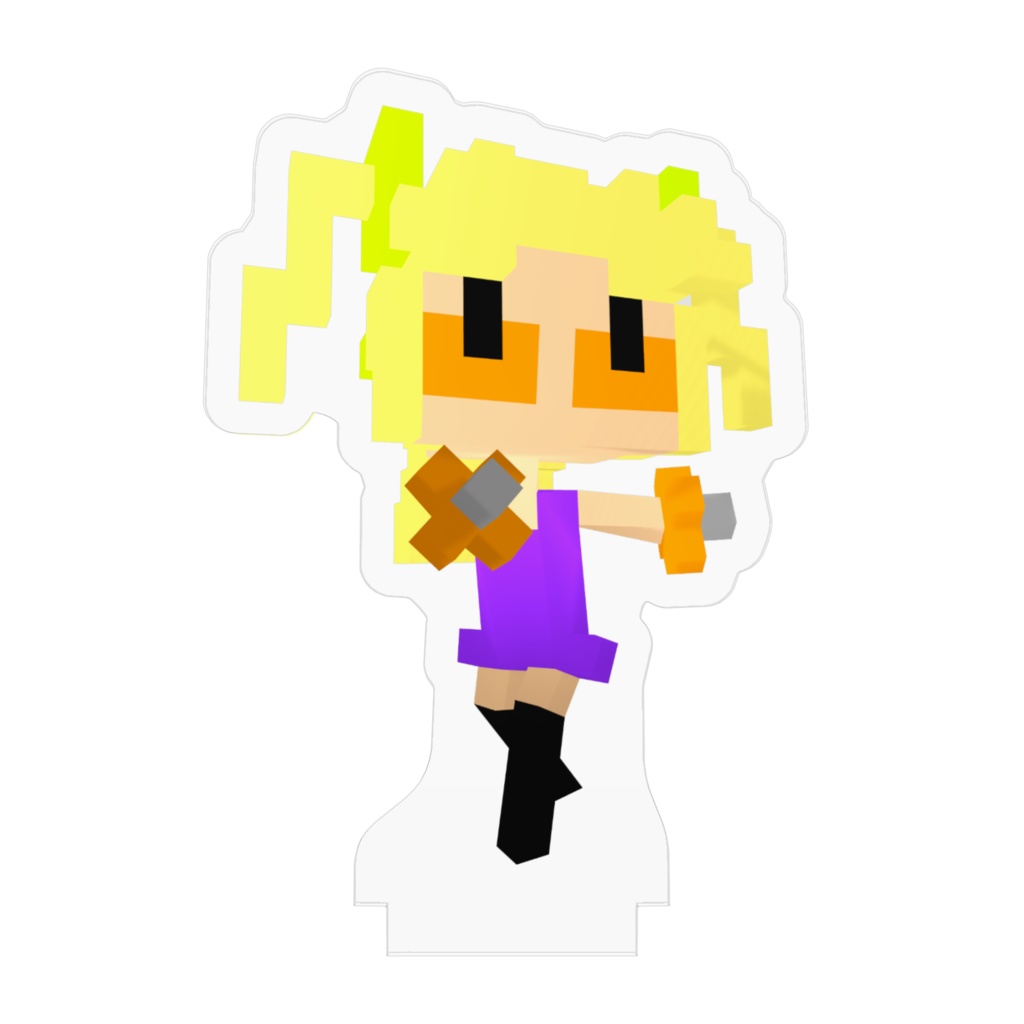 ボクーセルーアクリル板