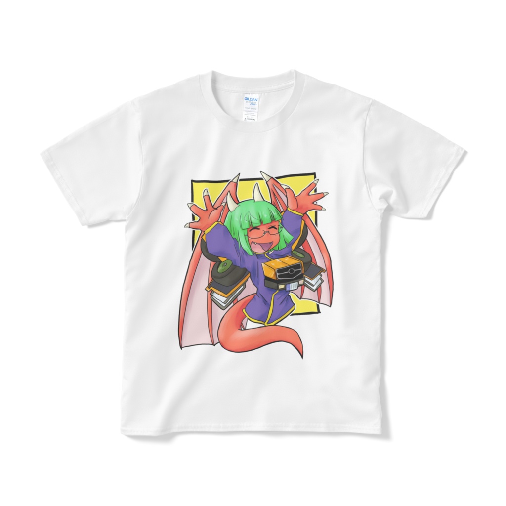 カードラゴニュートちゃんたちTシャツ