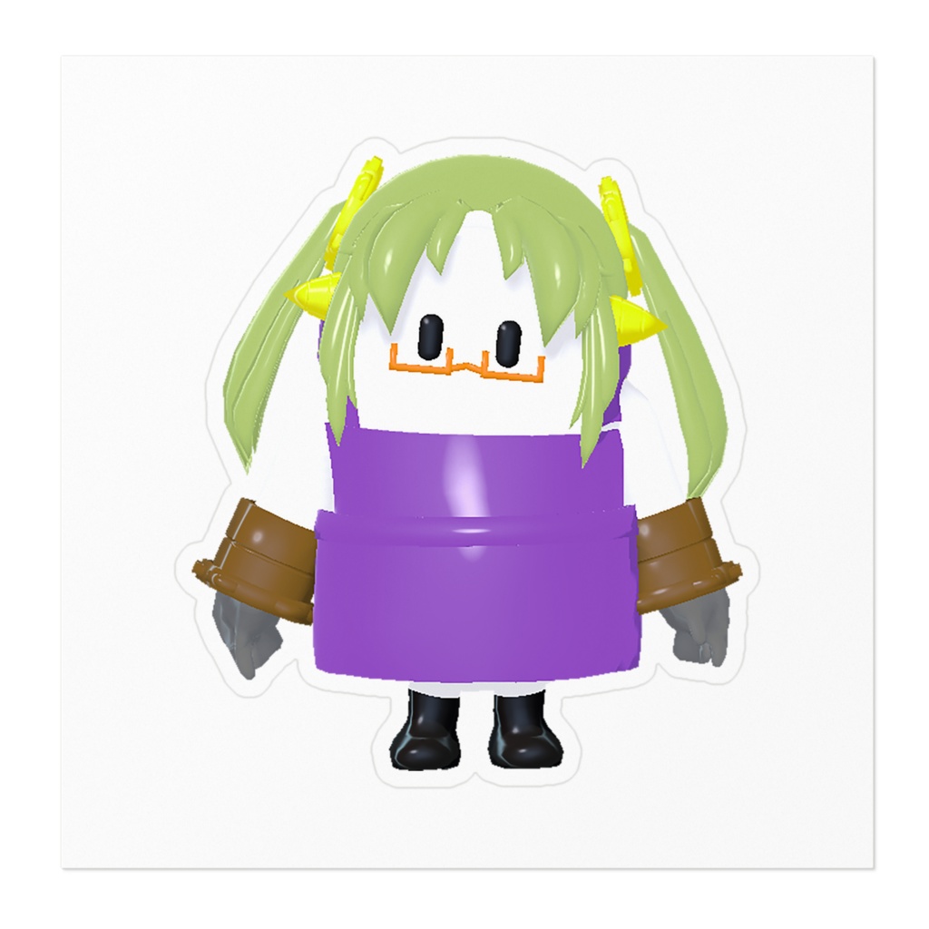 もちとも子ステッカー