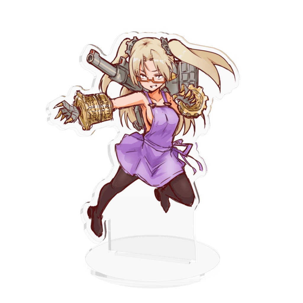 ハンバーガーとも子アクリルフィギュア