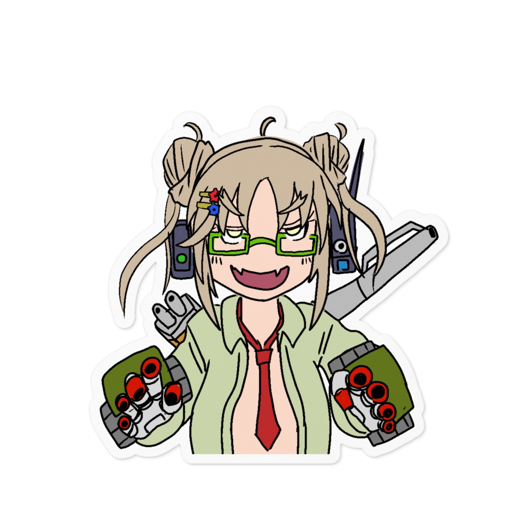 ジャストディフェンス澤村クールステッカー