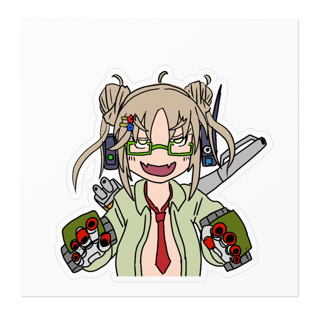 ジャストディフェンス澤村クールステッカー