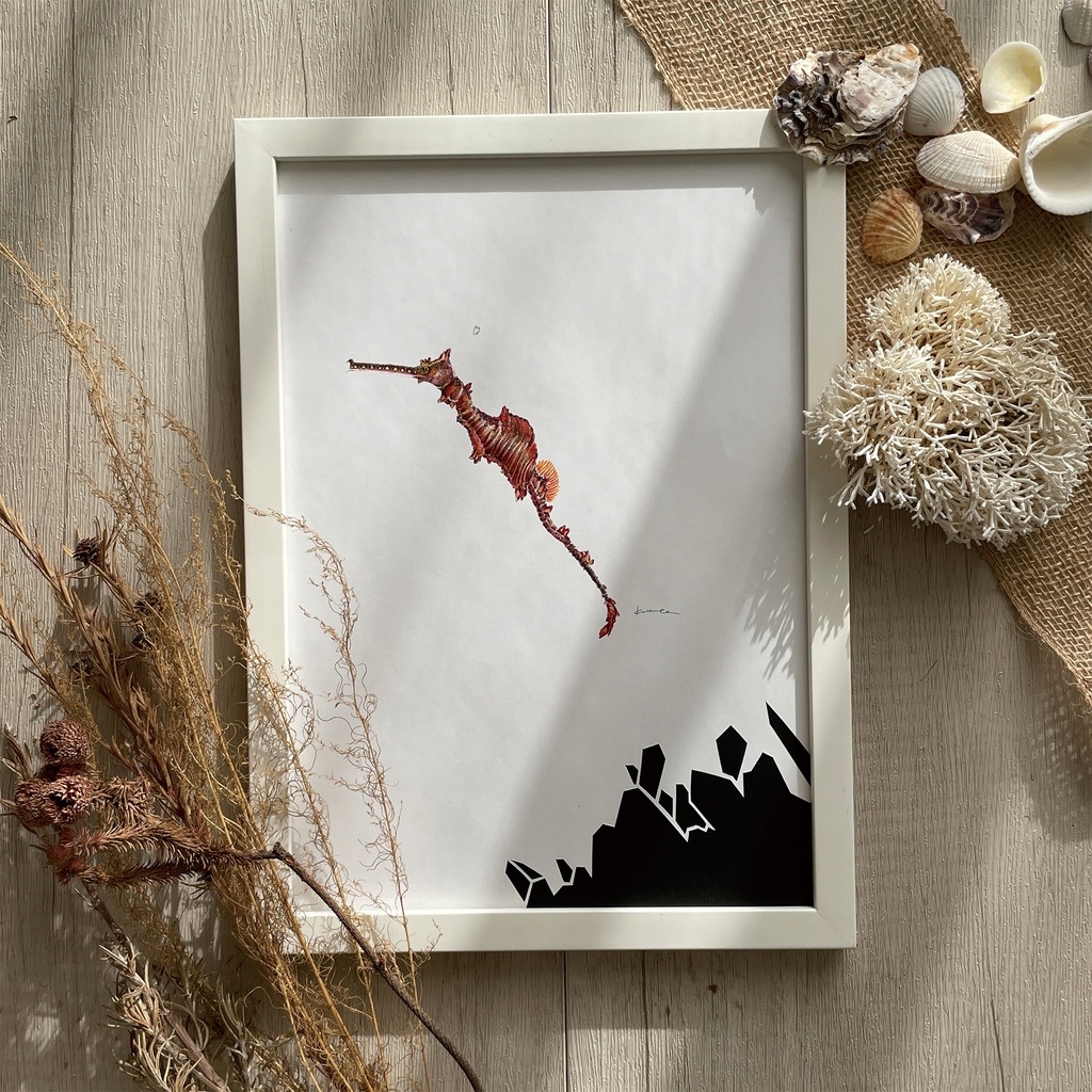 ルビーシードラゴン/A4原画