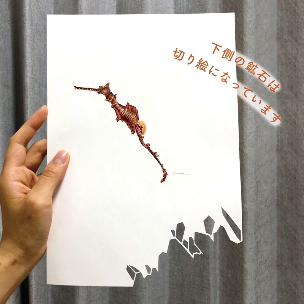 ルビーシードラゴン/A4原画