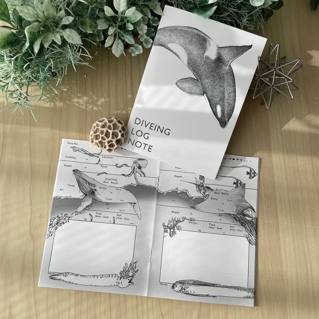 ダイビングログノート/冊子・ノートタイプ