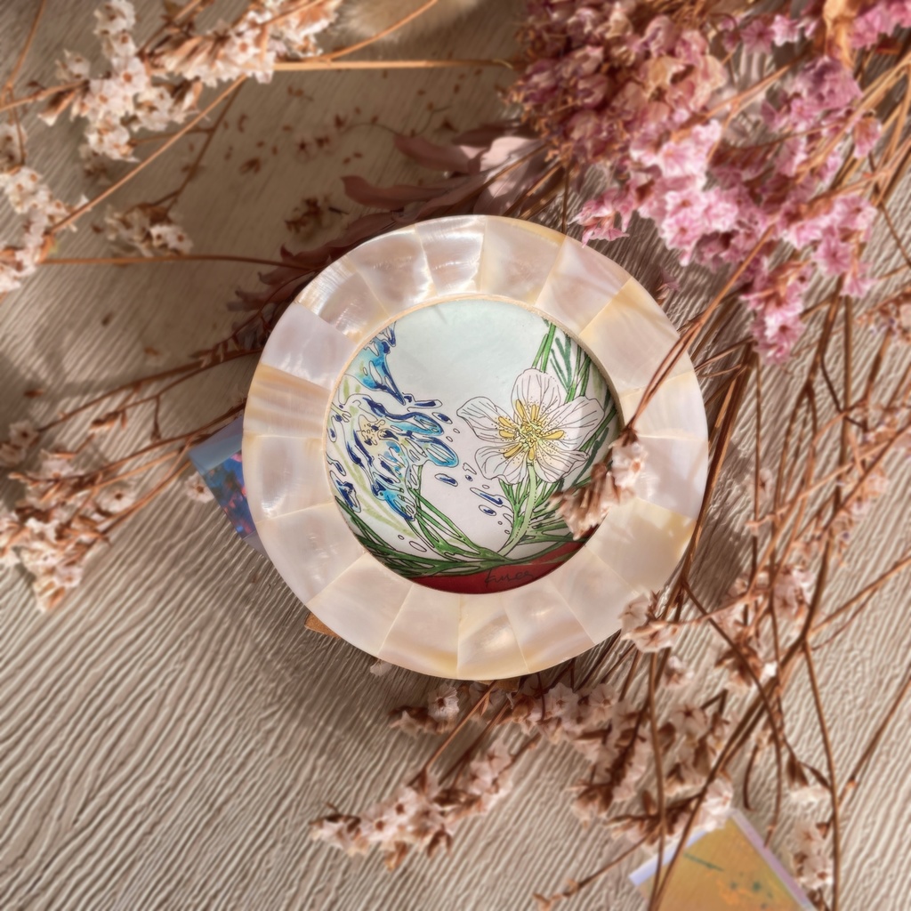 水の中の花/ミニ原画