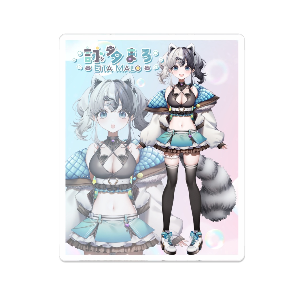 【詠多まろ】アクリルバッジ【Vtuber】