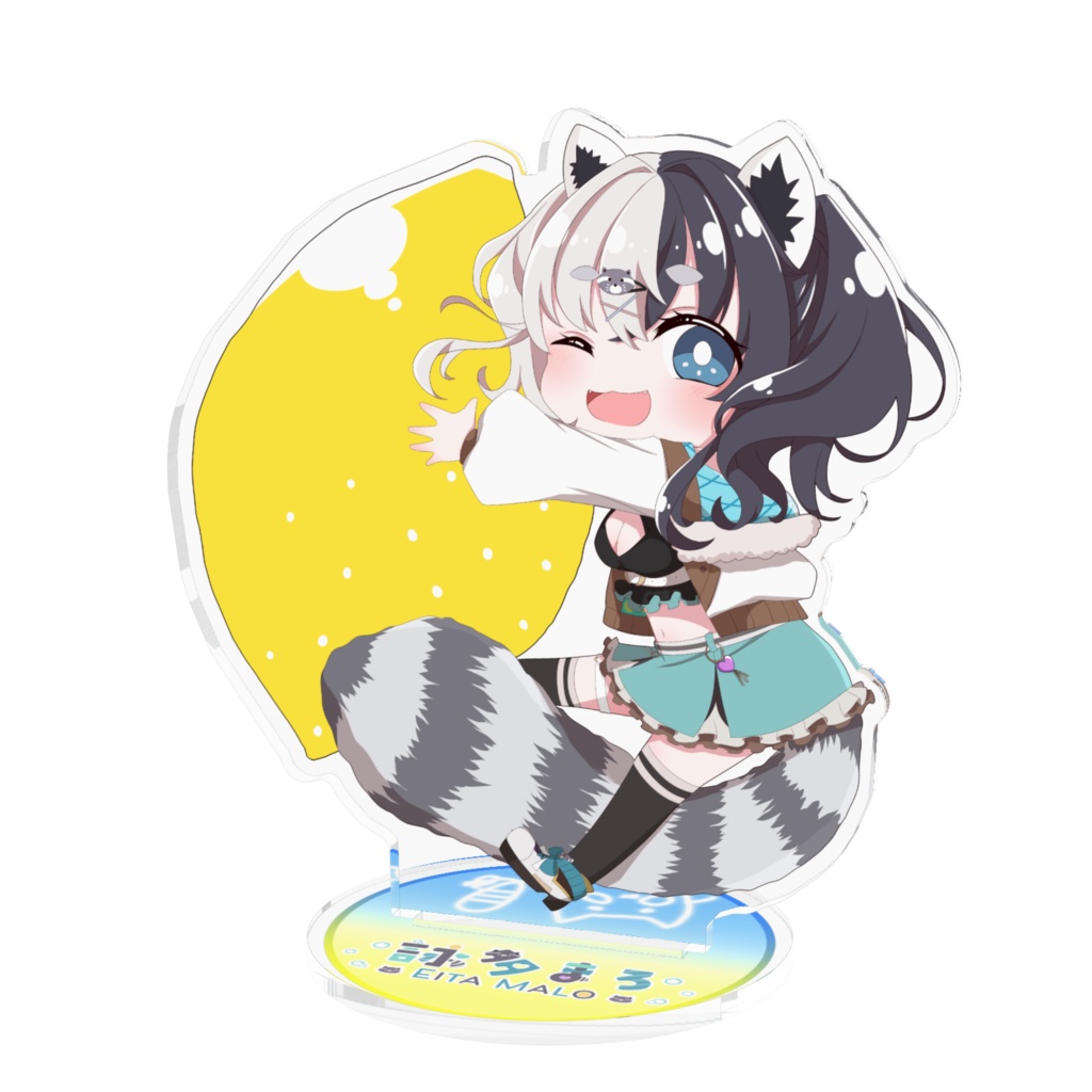 【詠多まろ】サイン入りアクリルスタンド【Vtuber】