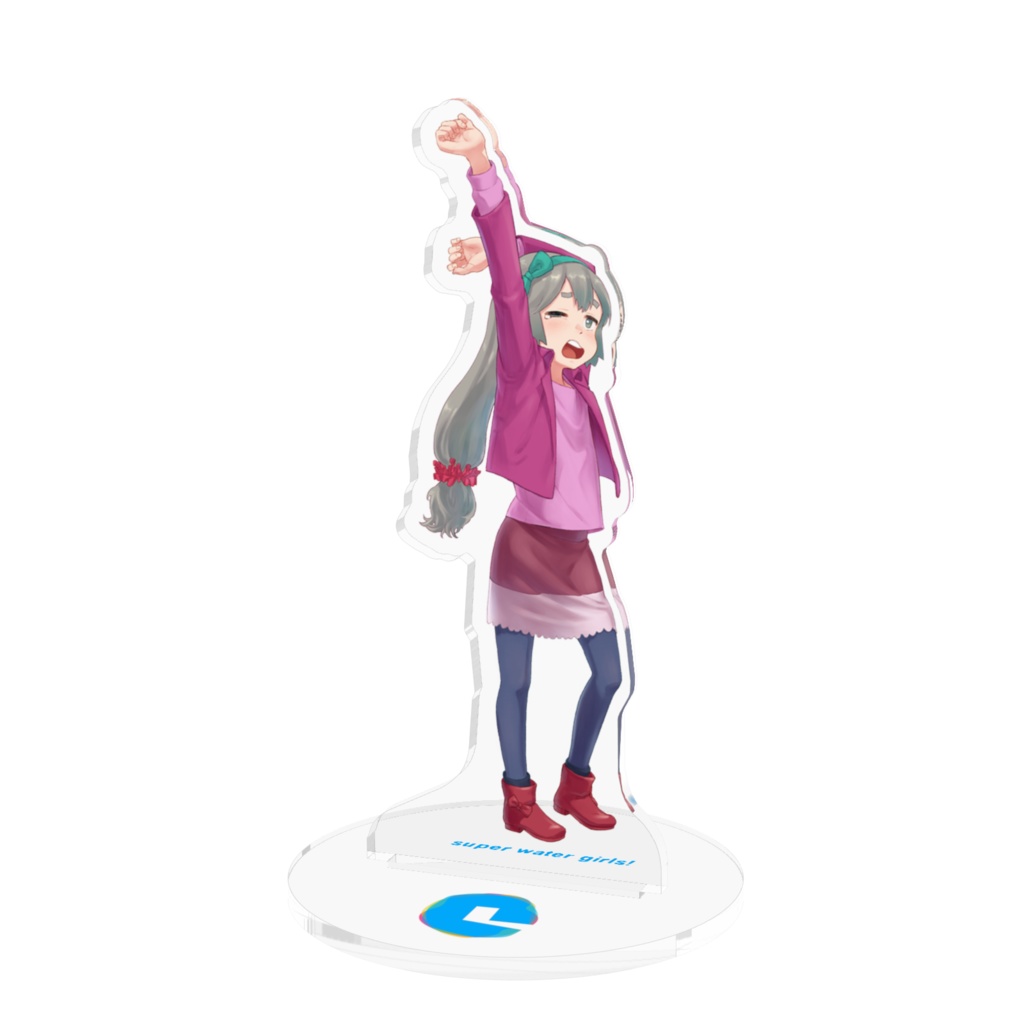super water girls! / ボツ子 アクリルフィギュア