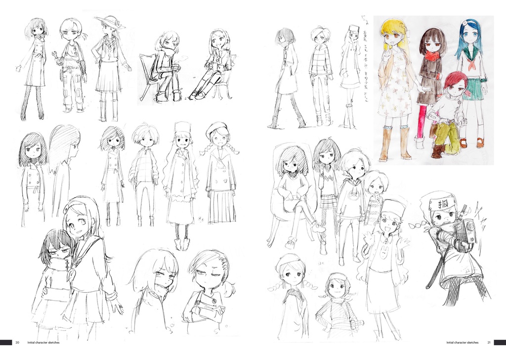 ghostpia シーズンワン - Art book