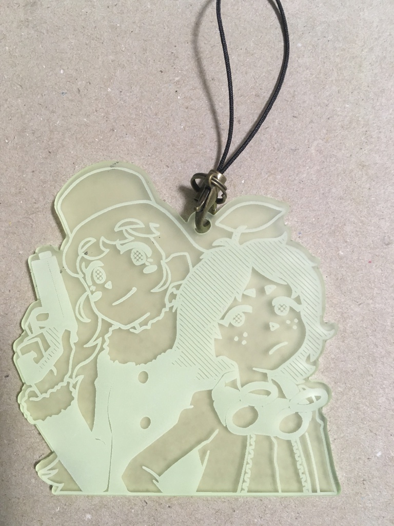 ghostpiaアクリルストラップ(パシフィカ・アーニャ)