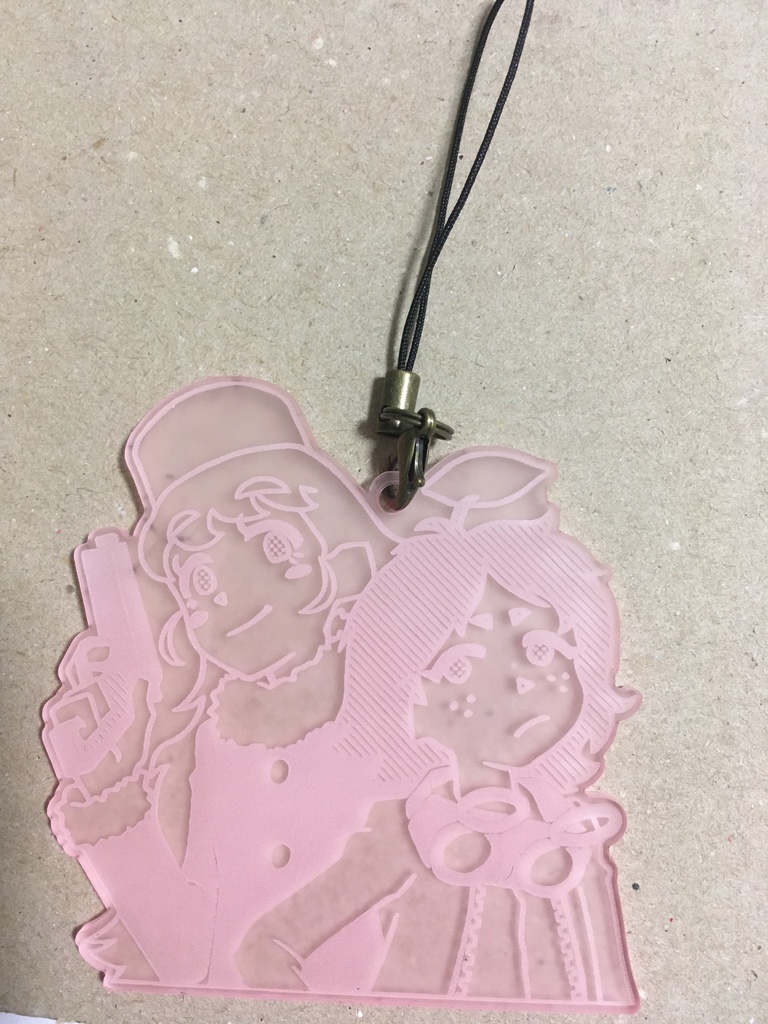 ghostpiaアクリルストラップ(パシフィカ・アーニャ)