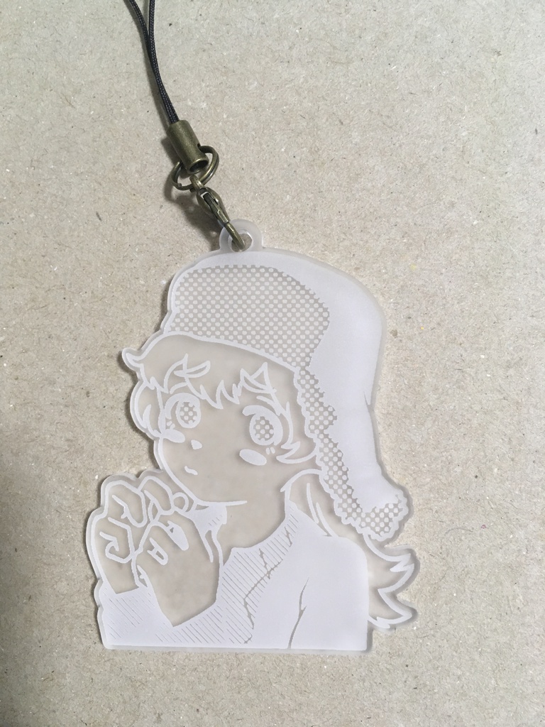 ghostpiaアクリルストラップ(クラーラ)