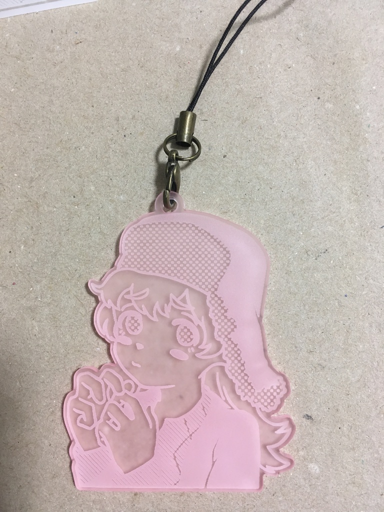 ghostpiaアクリルストラップ(クラーラ)