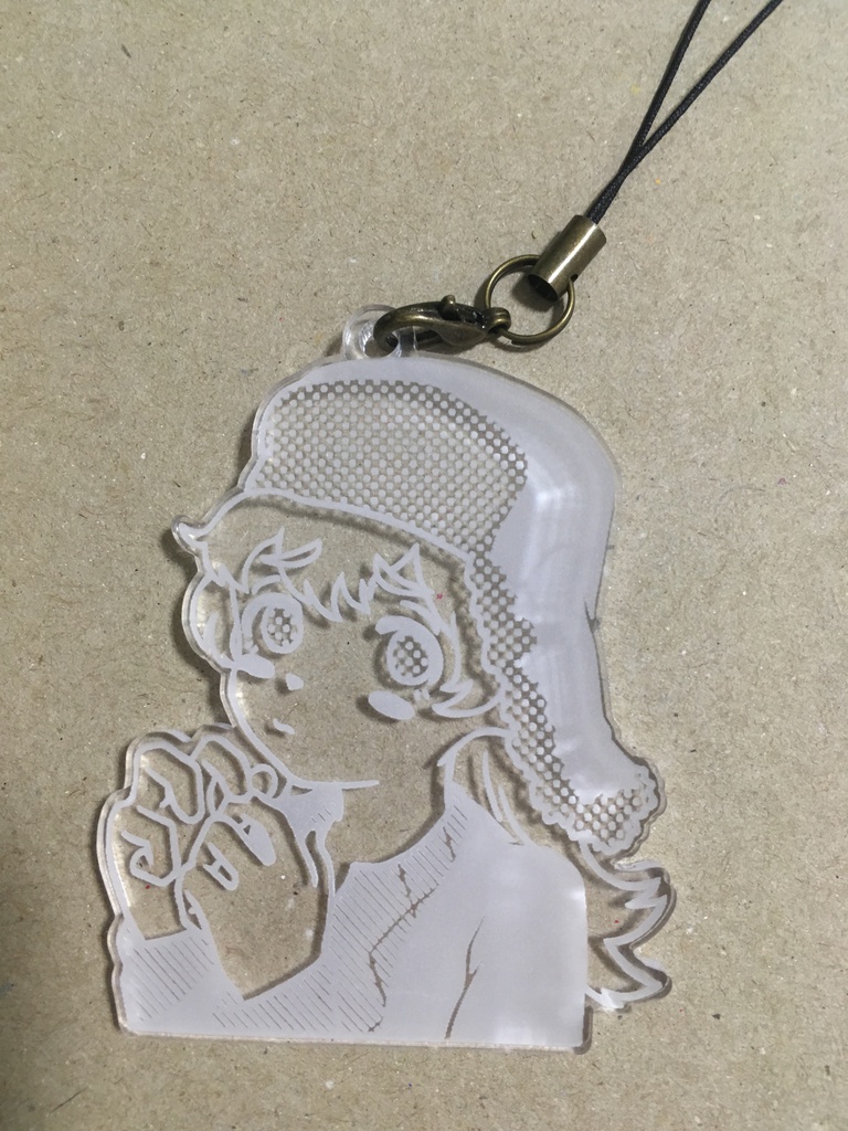 ghostpiaアクリルストラップ(クラーラ)