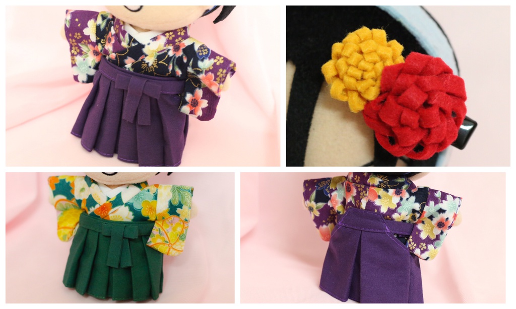 【3月28日~】ぬい服・袴/羽織袴