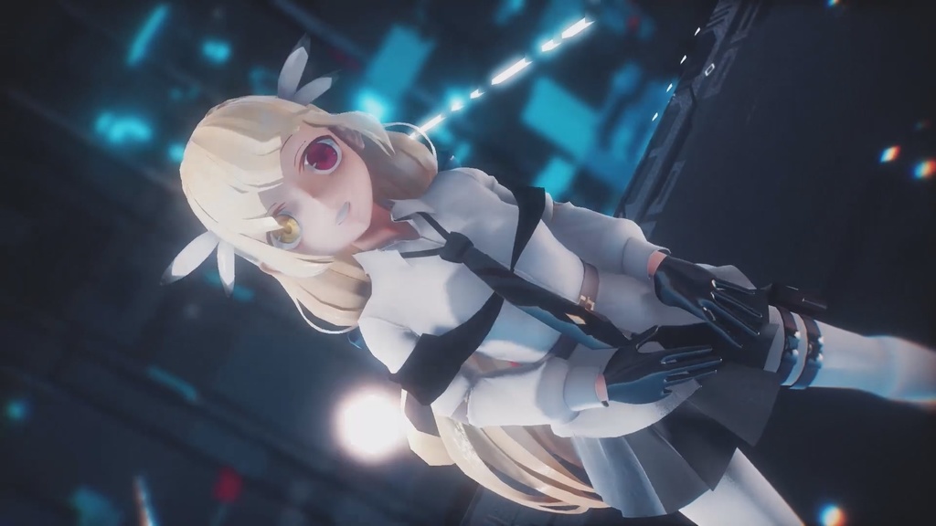 amahain 天羽音 3D MMD JK Model