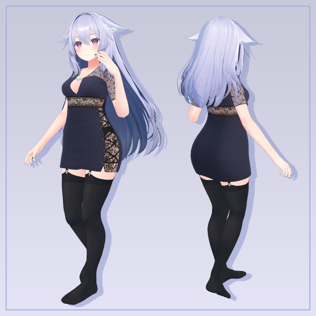 『桔梗 (Kikyo)』Evening Dress for Kikyo