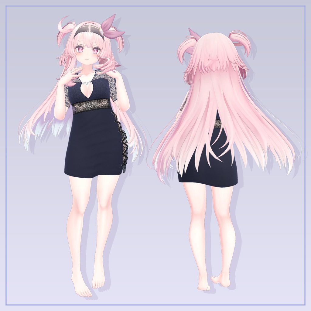 【7アバター対応】 Evening Dress