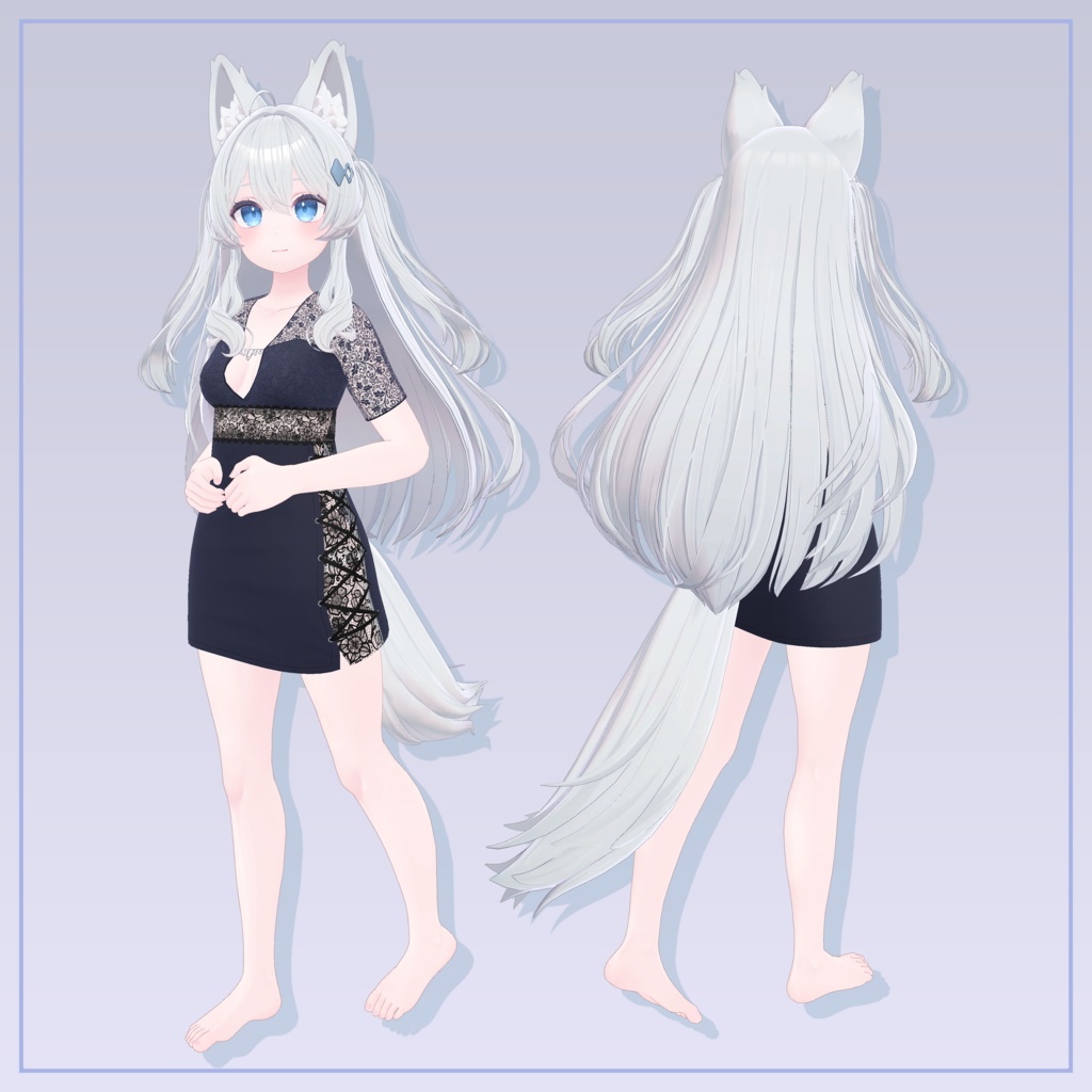 【7アバター対応】 Evening Dress