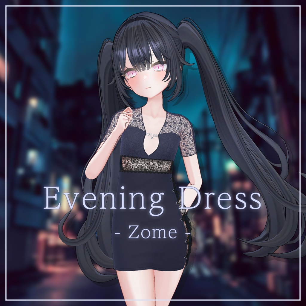 『Zomechan (ゾメちゃん)』Evening Dress