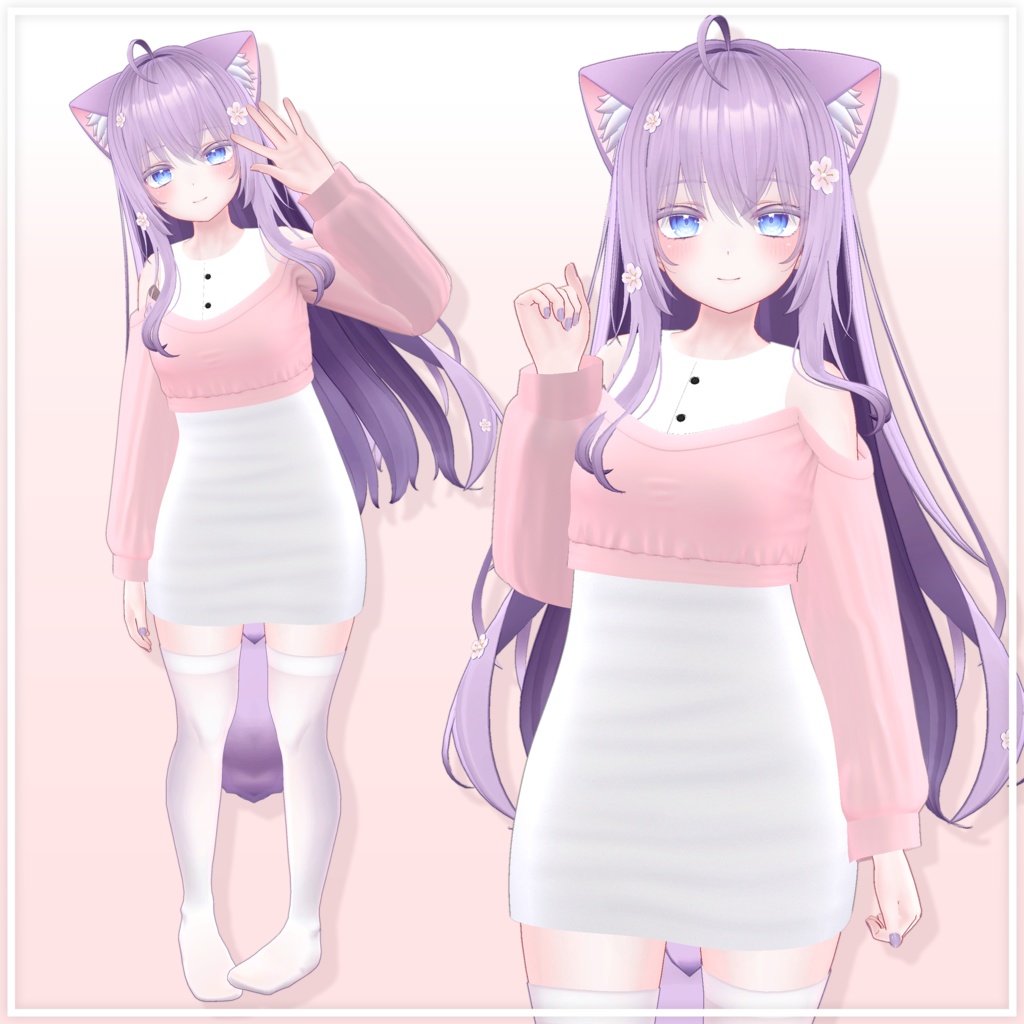 『萌 (Moe)』 Shoulder Cutout