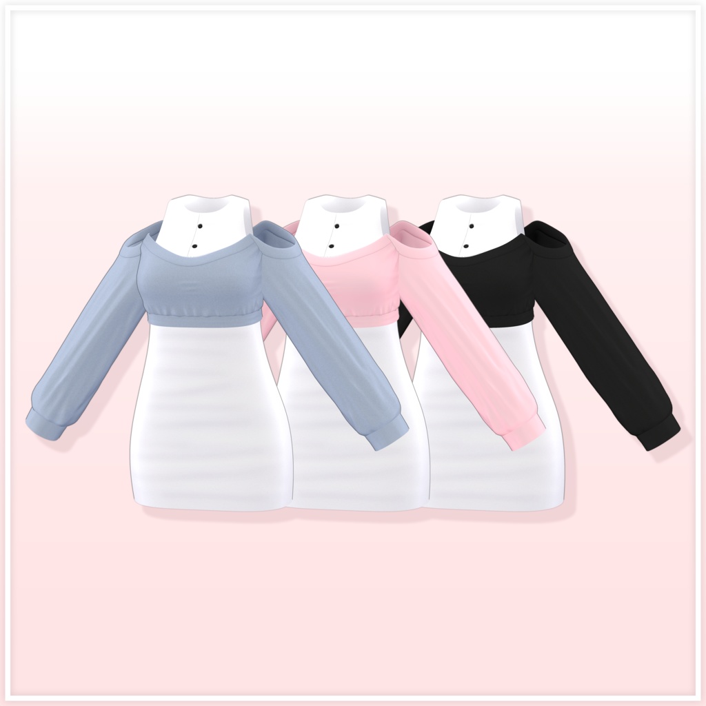 『桔梗(Kikyo)』 Shoulder Cutout