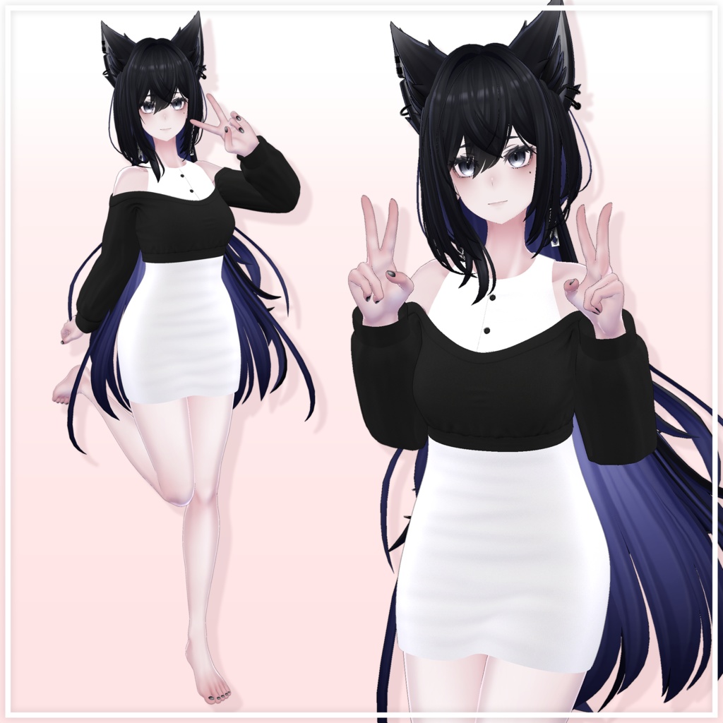 『ラシューシャ (Lasyusha)』Shoulder Cutout