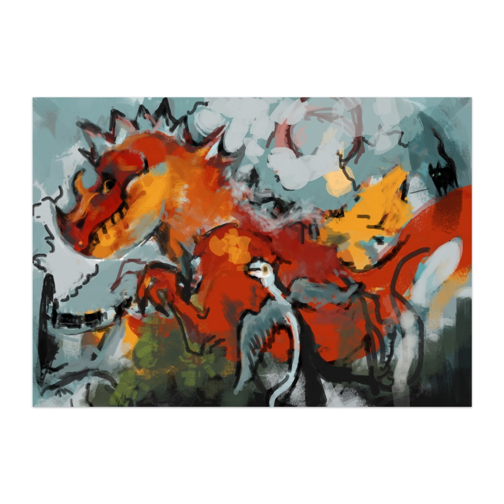 <ポスター>ごちゃごちゃモンスター