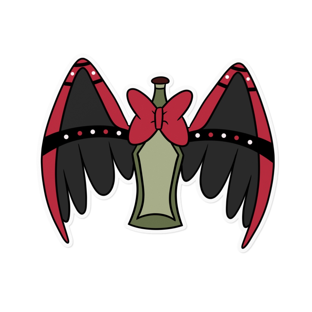 Husk Bottle sticker