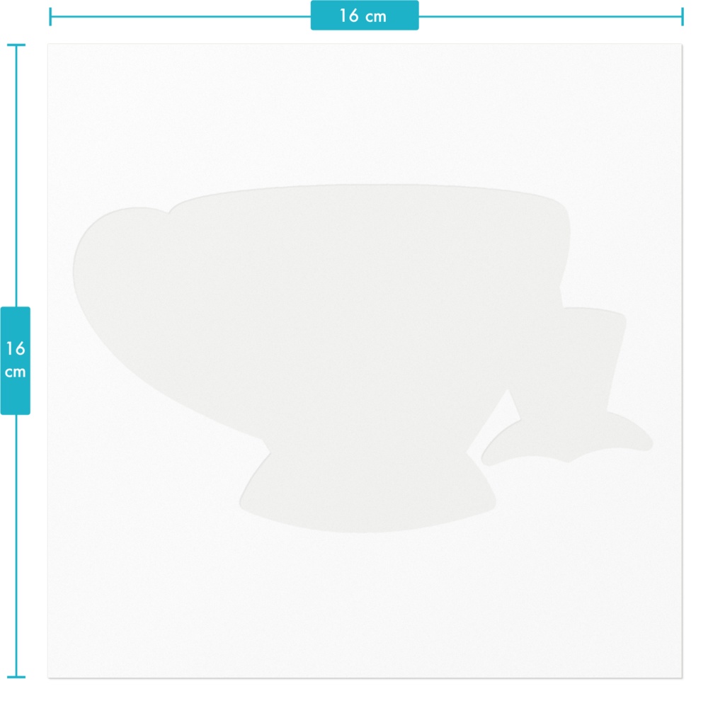 Sir Pentious Teacup Sticker