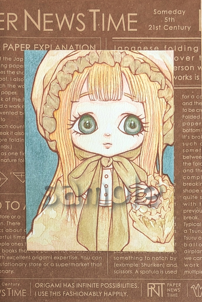 🆕【フレームレス原画】DOLLな少女